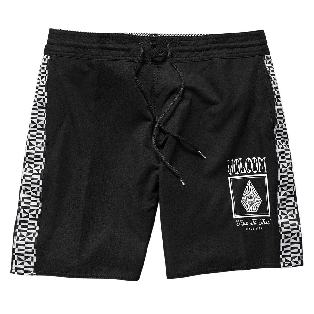 Volcom Yewster Loose Stoney 18 Boardshorts - Black