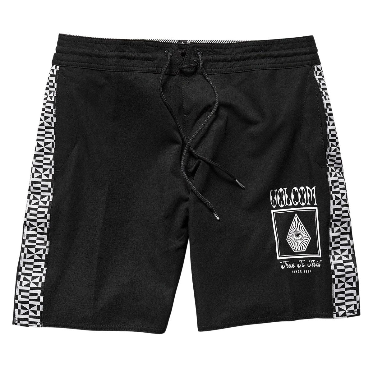 Volcom Yewster Loose Stoney 18 Boardshorts - Black