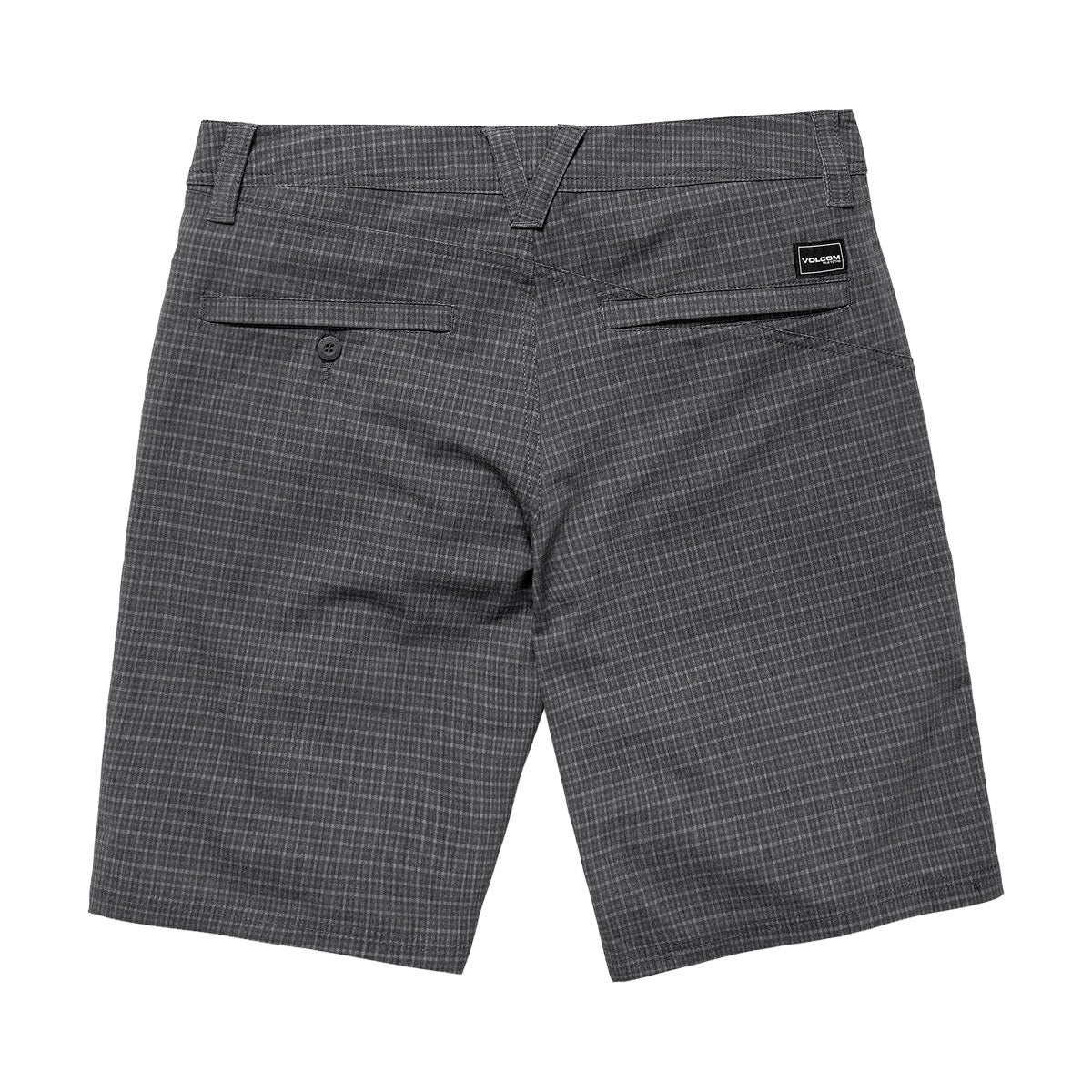 Volcom Mix Frickin Cross Shred 20 Shorts - Black Plaid