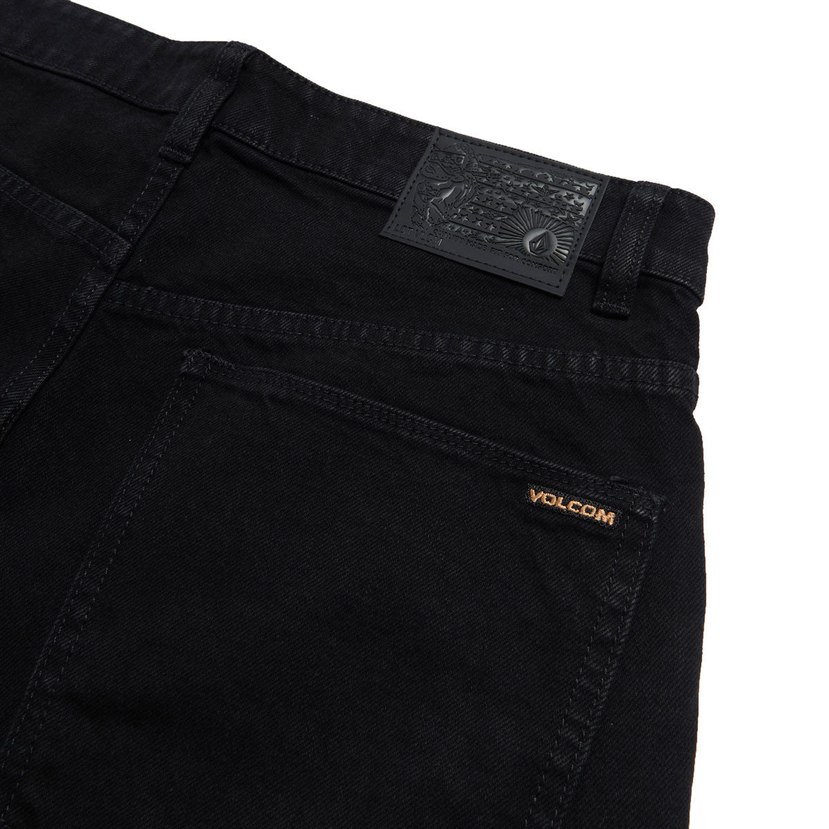 Volcom Billow Denim 22 Shorts - New Black