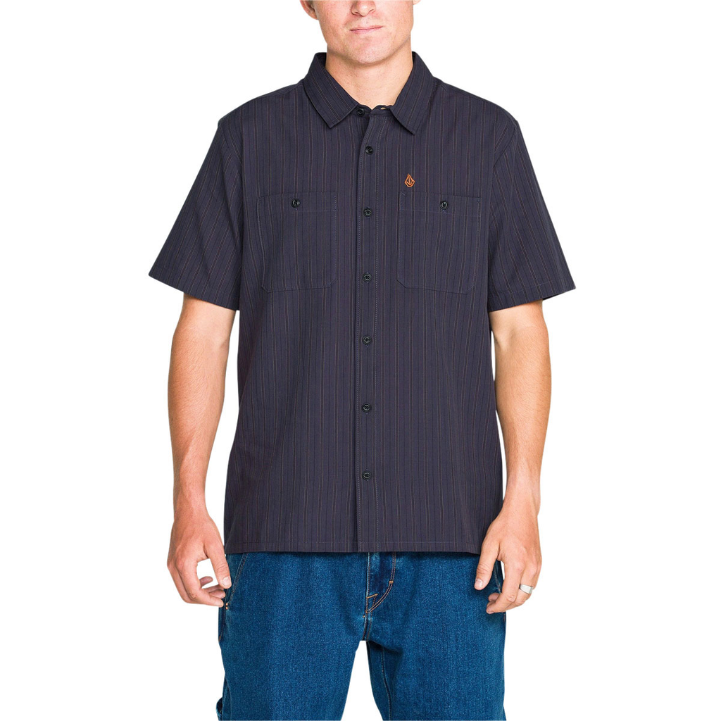 Volcom Kap Out Workwear Shirt - Midnight