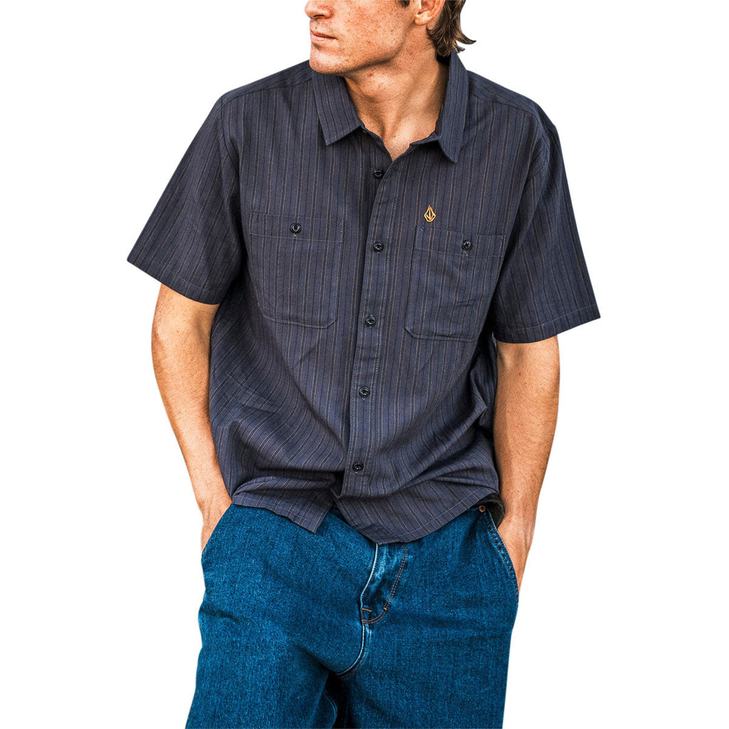 Volcom Kap Out Workwear Shirt - Midnight