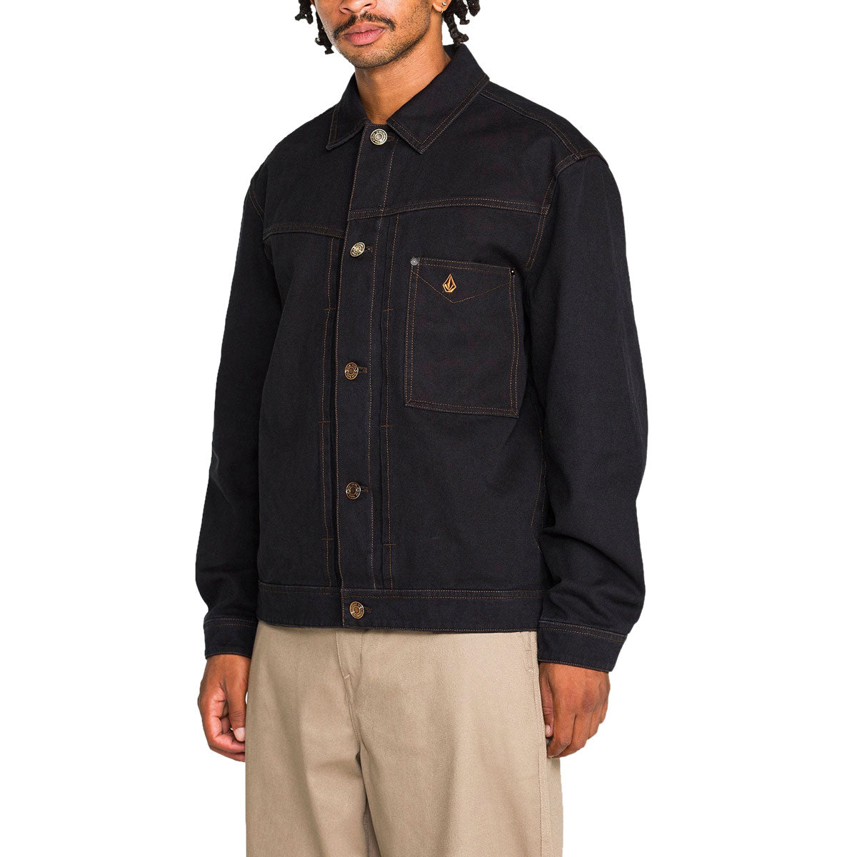 Volcom Slakers Jacket - Antique Black