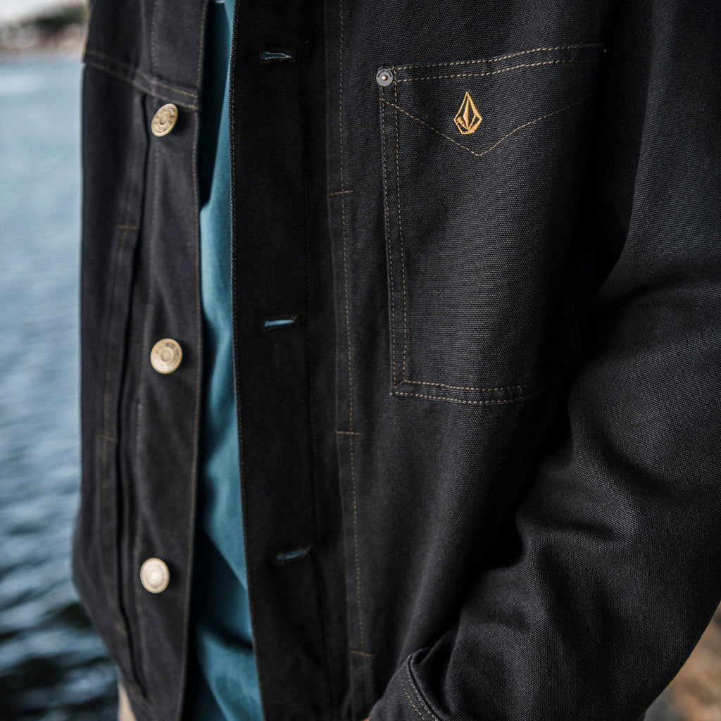 Volcom Slakers Jacket - Antique Black