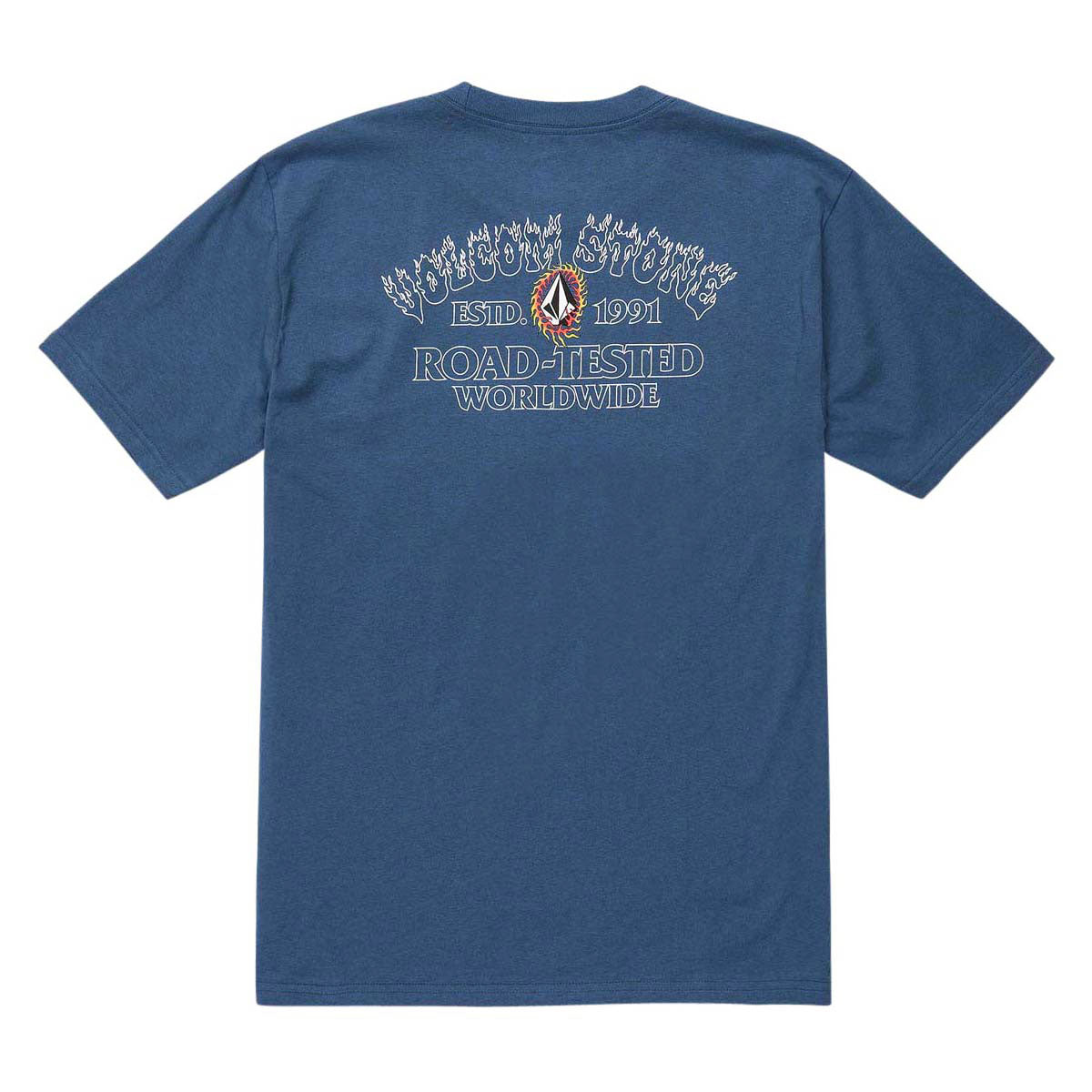 Volcom Ringafire T-Shirt - Light Navy