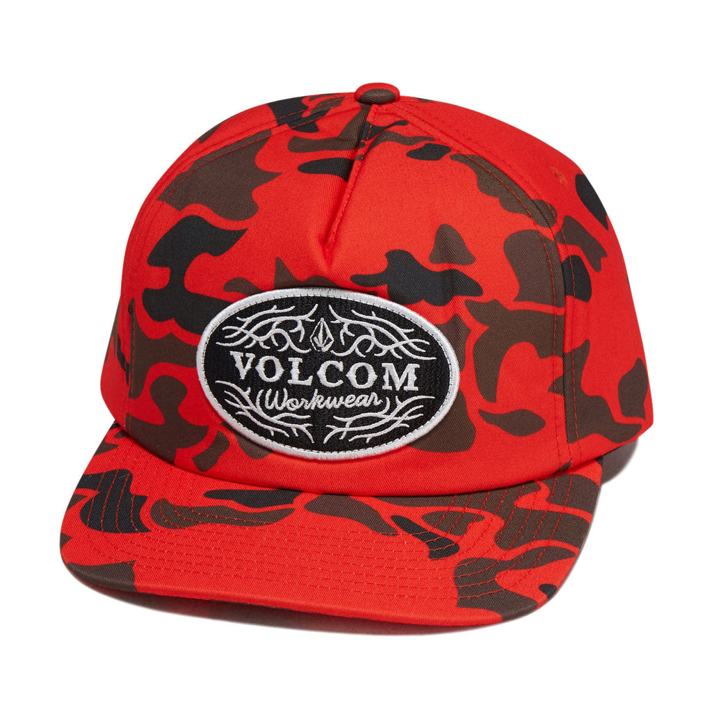 Volcom On The Hunt Workwear Hat - Tangerine
