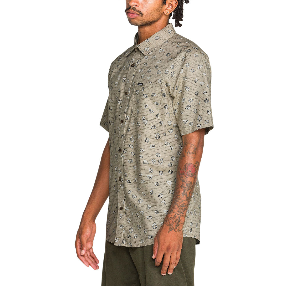 Volcom Scaler Stone Shirt - Light Khaki