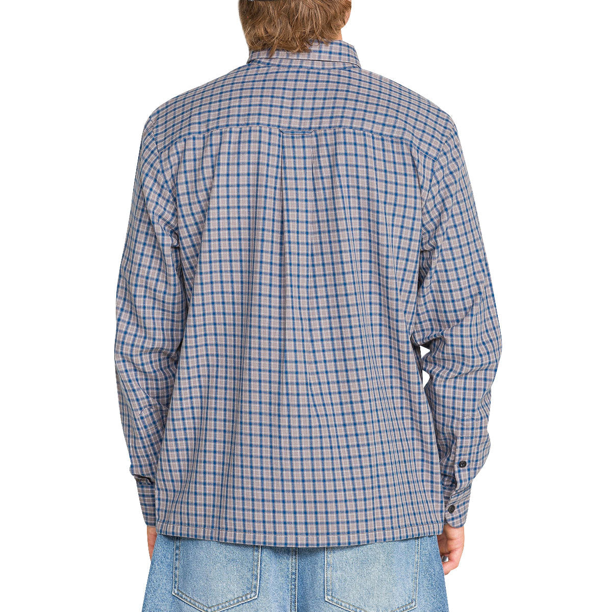 Volcom Landos Long Sleeve Shirt - Light Navy