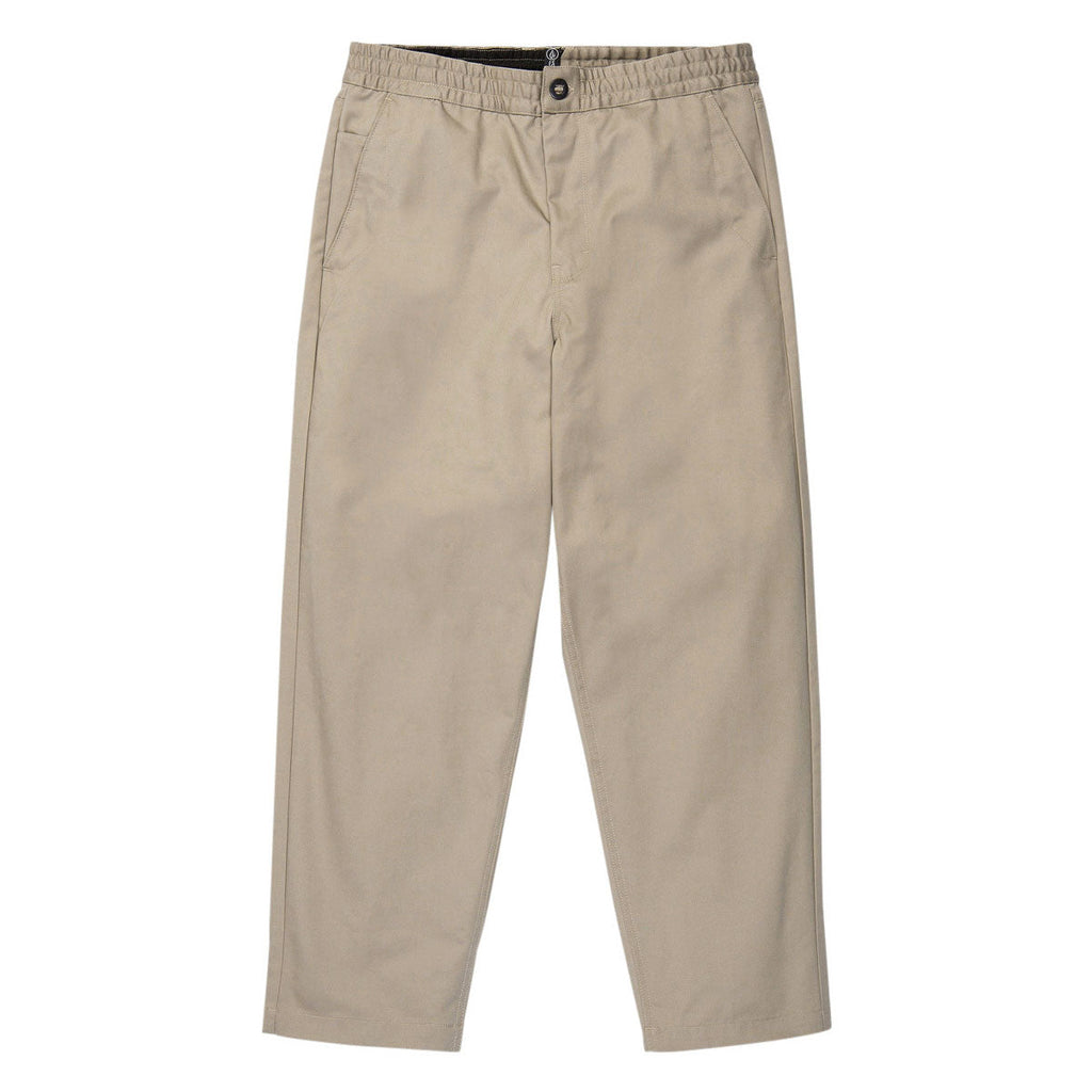 Volcom Capreezy Elastic Waist Pants - Light Khaki