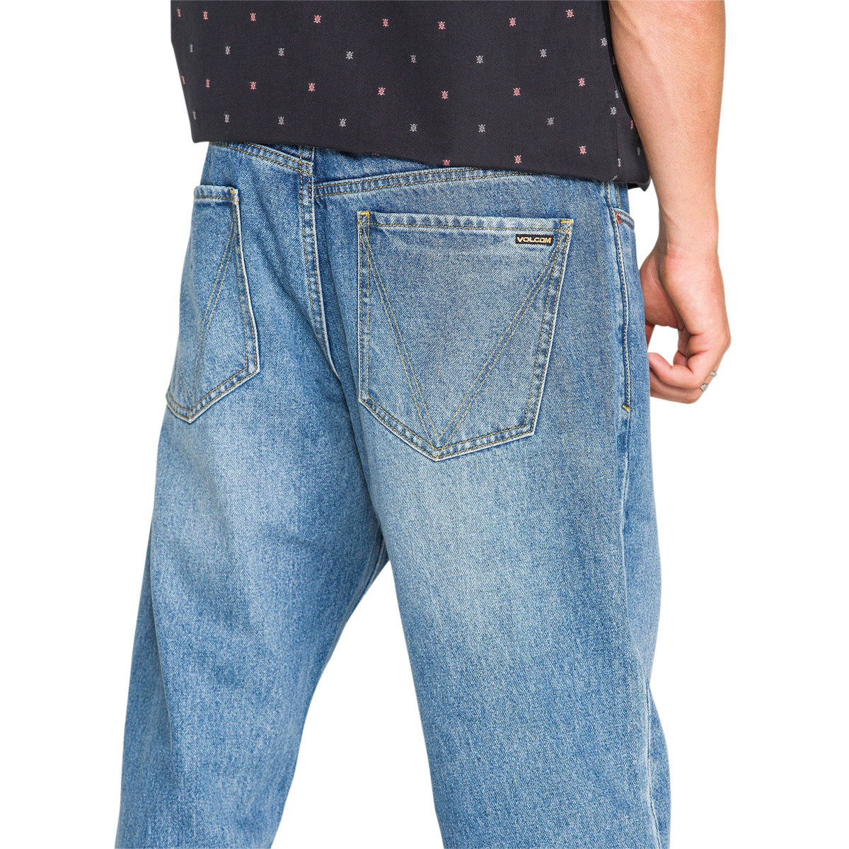 Volcom Pipe Dreams Denim Jeans - Euro Light Blue