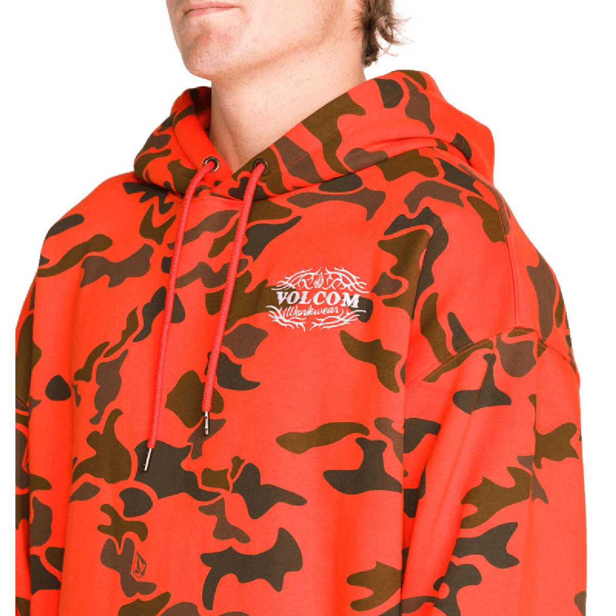 Volcom Talon Workwear Hoodie - Tangerine