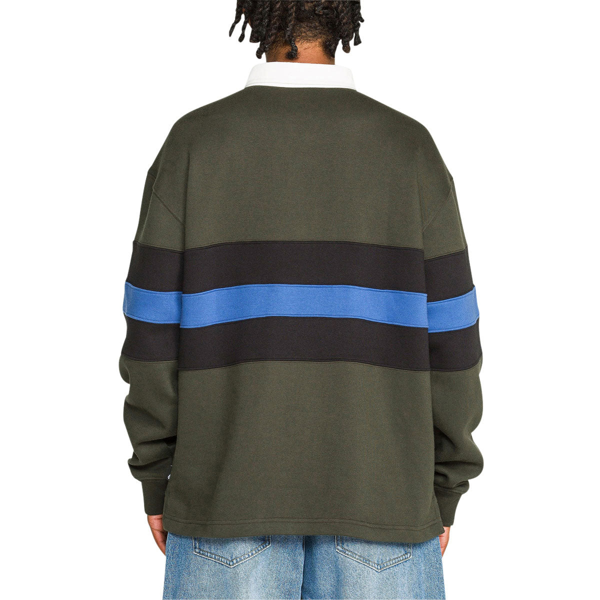 Volcom Scratch Stone Fleece Sweatshirt - Rinsed Black