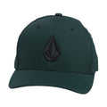 Volcom Stone Tech Flexfit Delta Hat - Pine Green