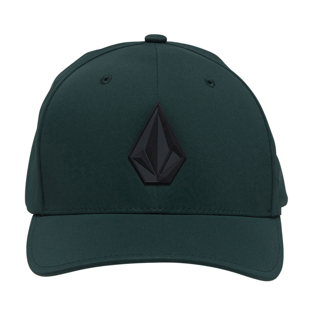 Volcom Stone Tech Flexfit Delta Hat - Pine Green