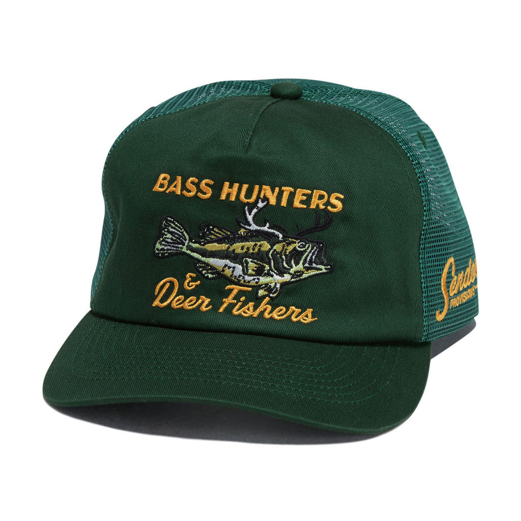 Sendero Deer Fishers Trucker Hat - Green