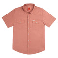 Sendero The Wyatt Pearl Snap Solid Shirt - Nantucket Red