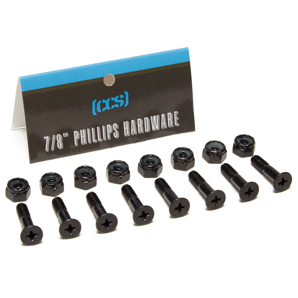 CCS 7/8" Phillips Hardware - Black