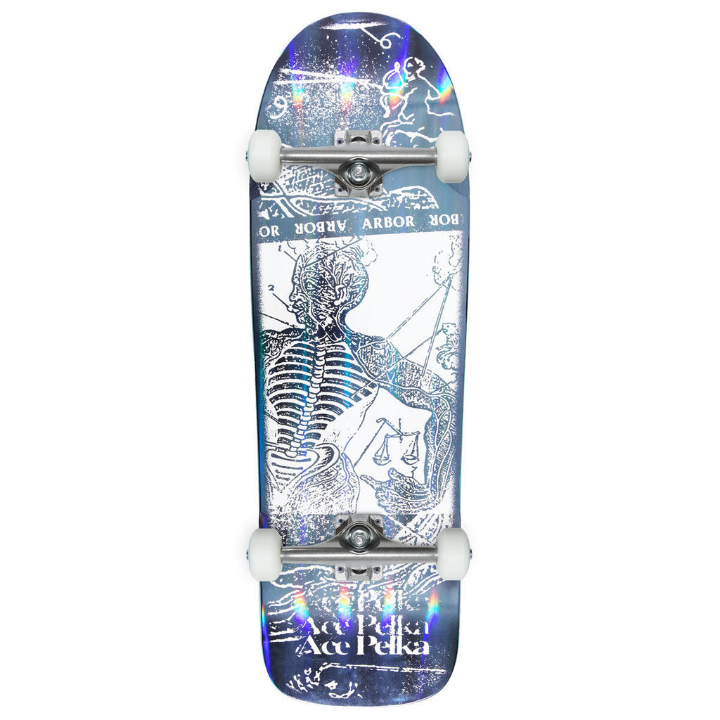 Arbor Ace Pelka Anatomy Skateboard Complete - 9.75"