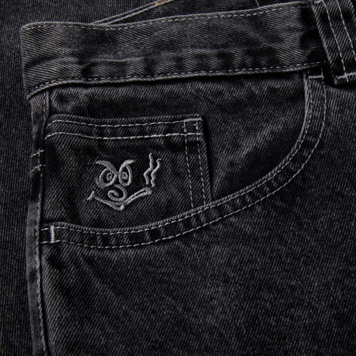 Polar 92! Denim Jeans - Silver Black
