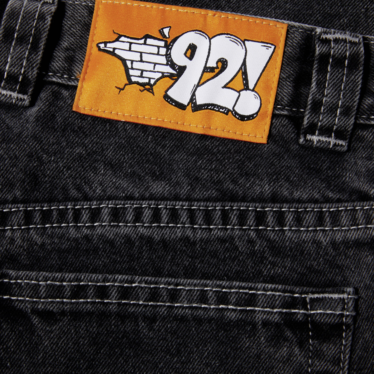 Polar 92! Denim Jeans - Silver Black
