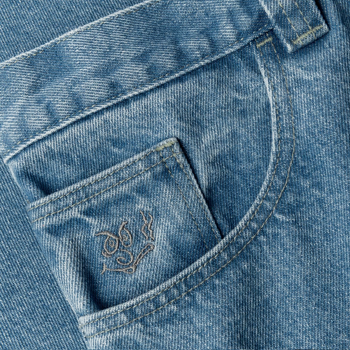Polar 92! Denim Jeans - Mid Blue
