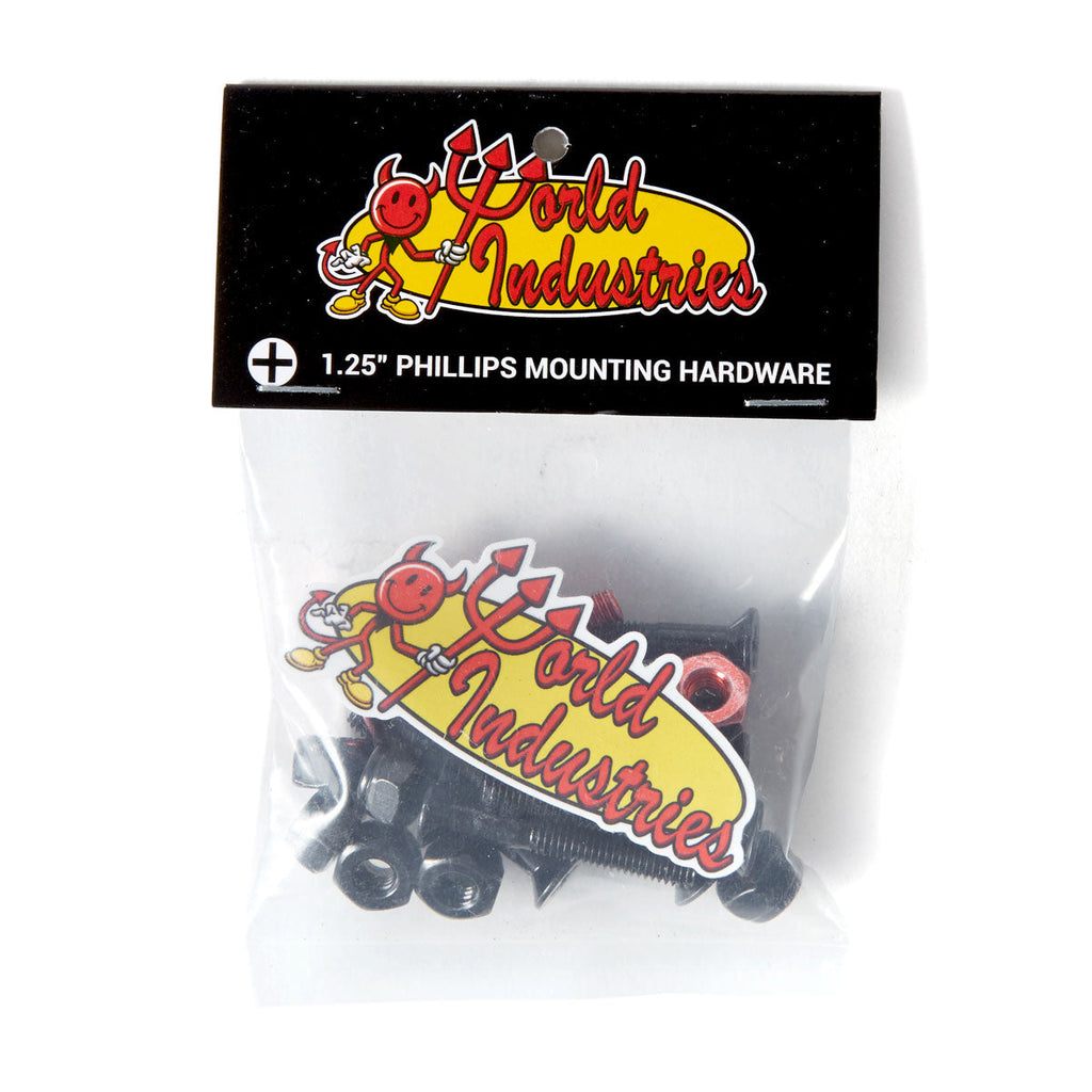 World Industries Phillips Bolts Hardware - 1.25"