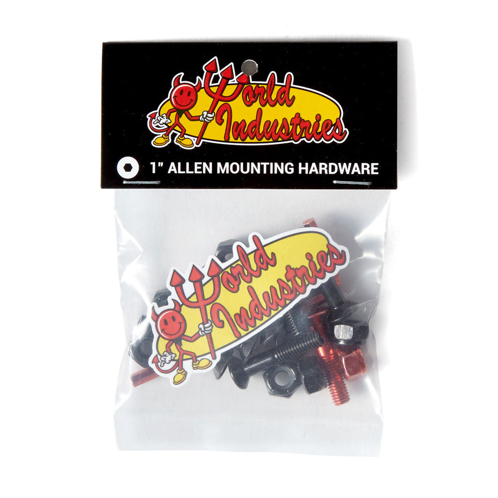 World Industries Allen Bolts Hardware - 1"