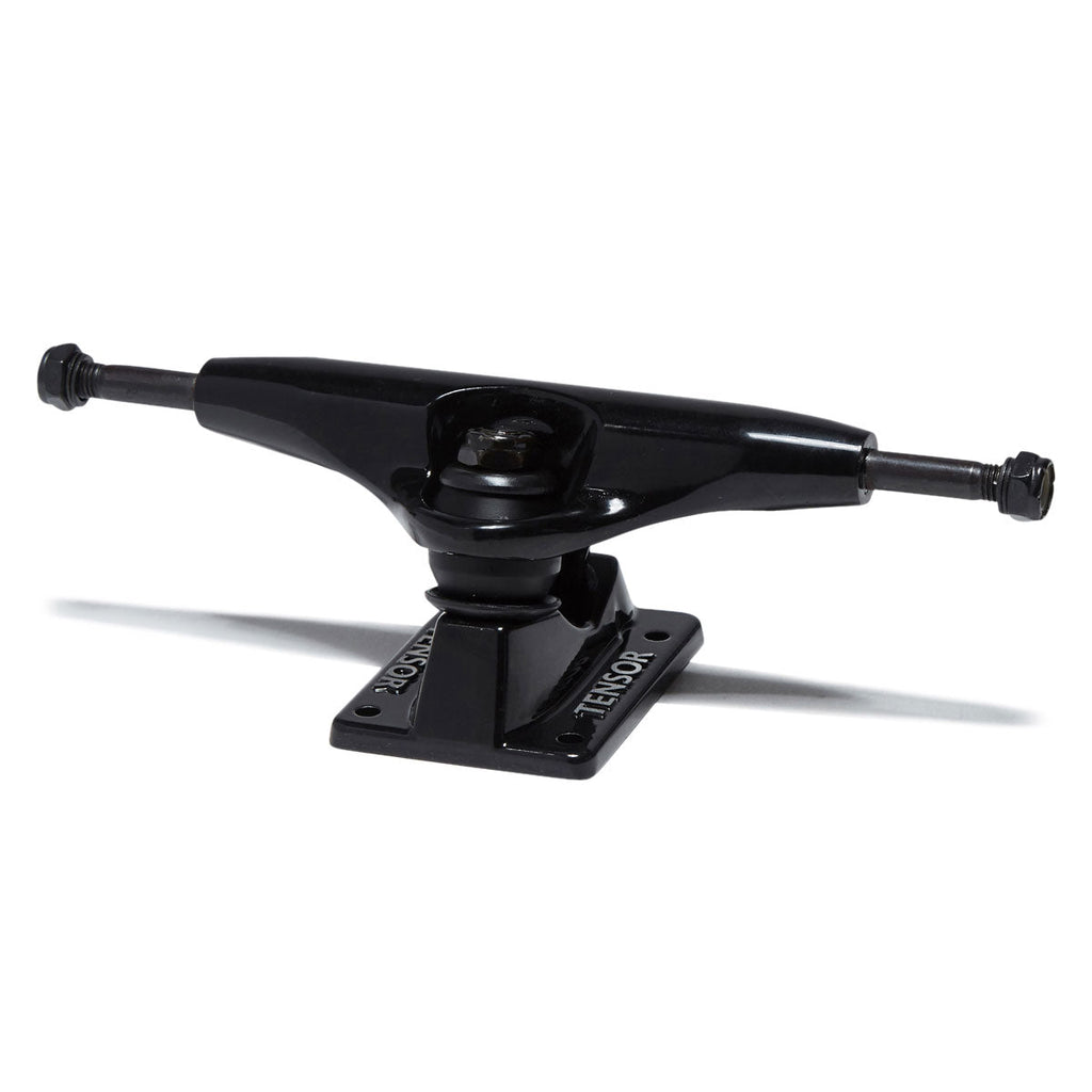 Tensor Alloy Skateboard Trucks - Black/Black - 5.25"