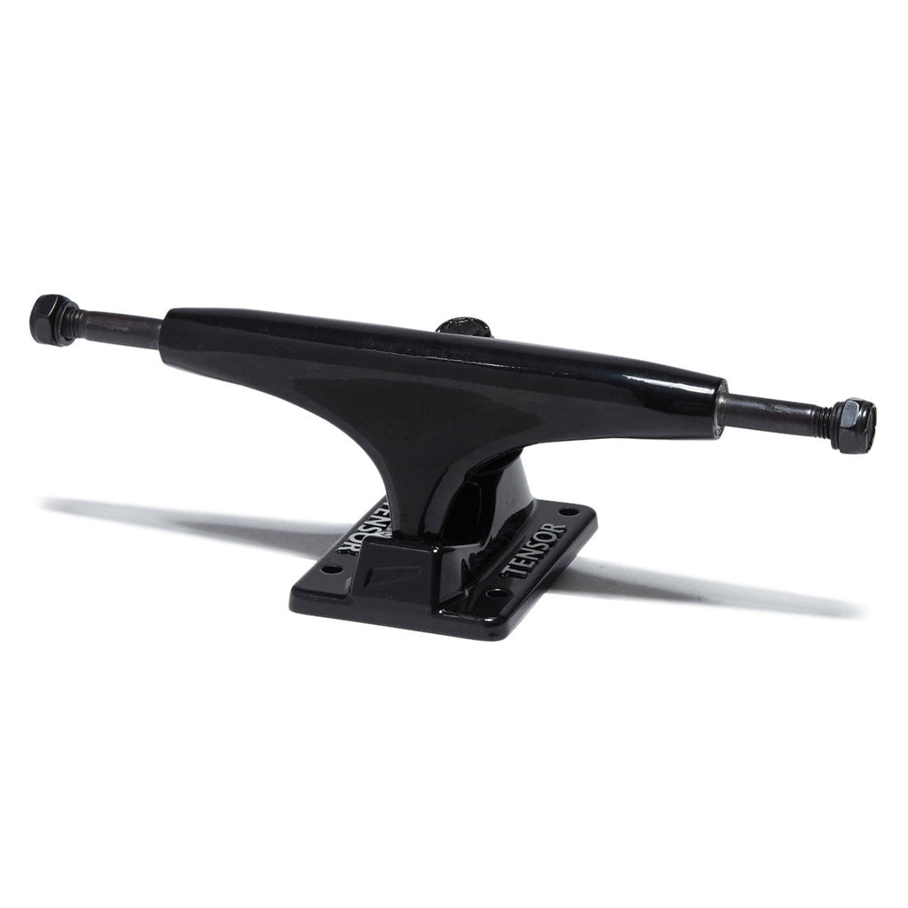 Tensor Alloy Skateboard Trucks - Black/Black - 5.50"