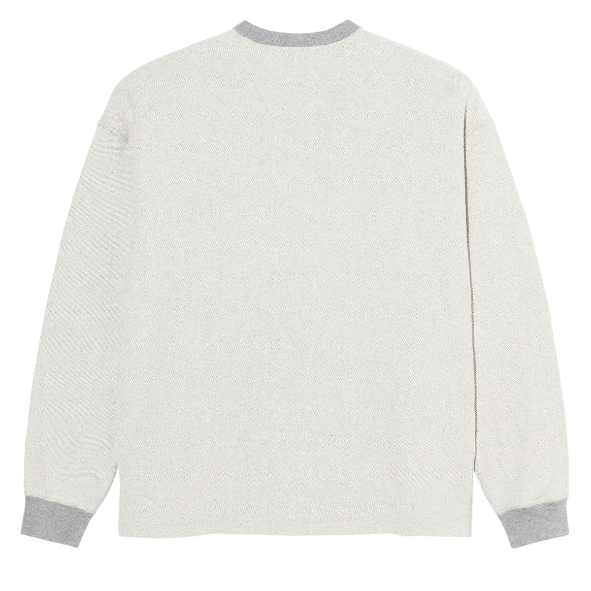 Polar Reversed Sweater - Heather Grey