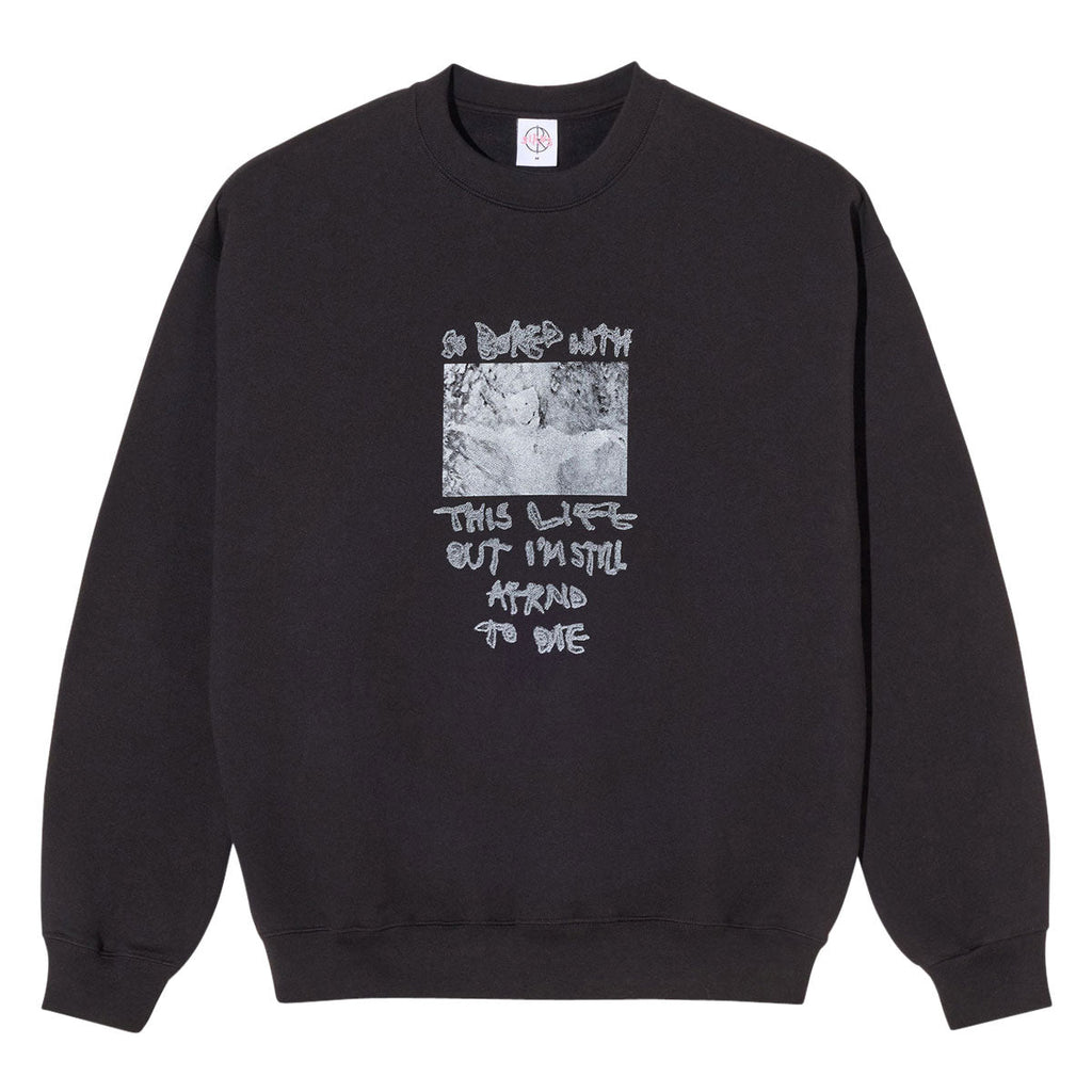 Polar So Bored Dave Crewneck Sweatshirt - Black