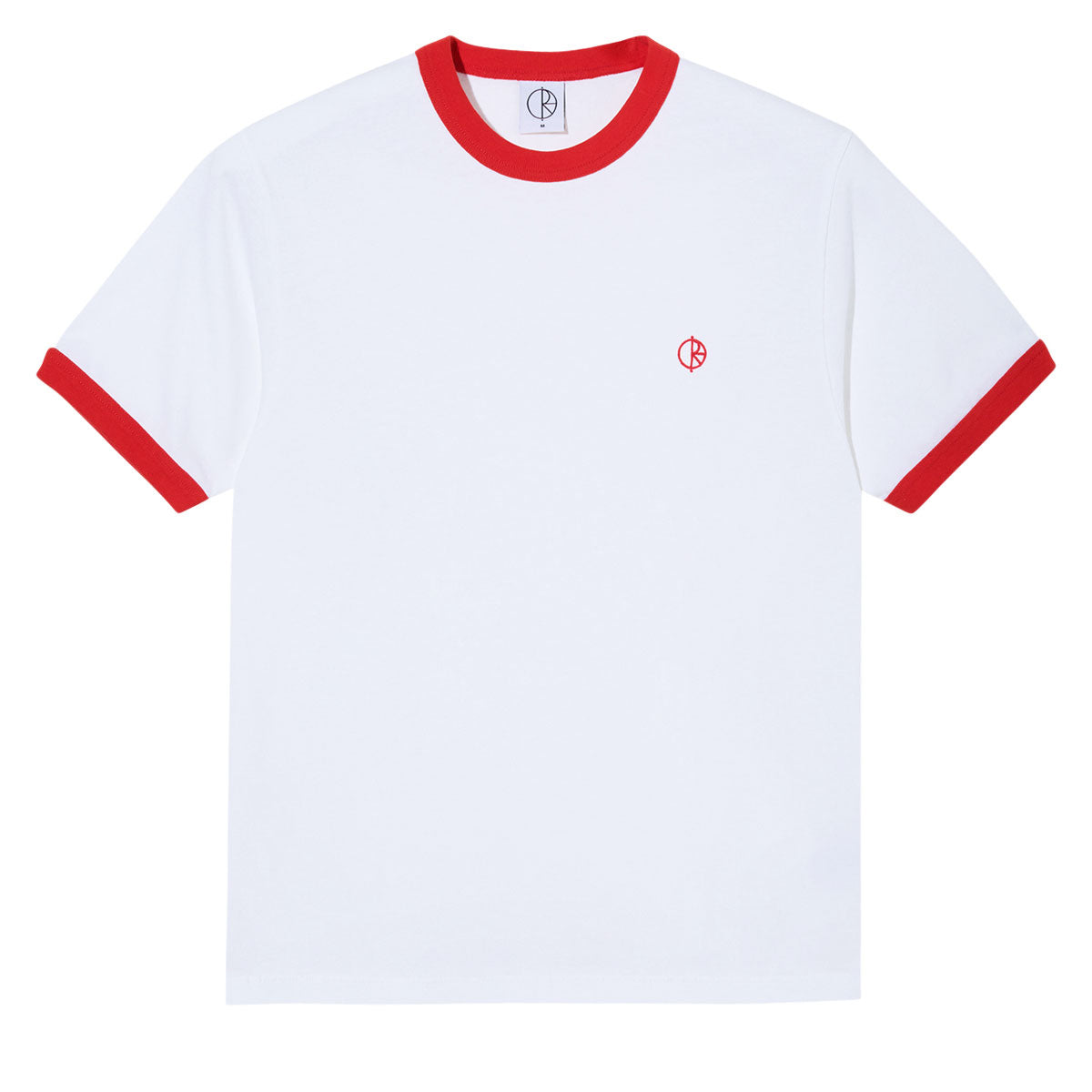 Polar Ringer T-Shirt - White/Red