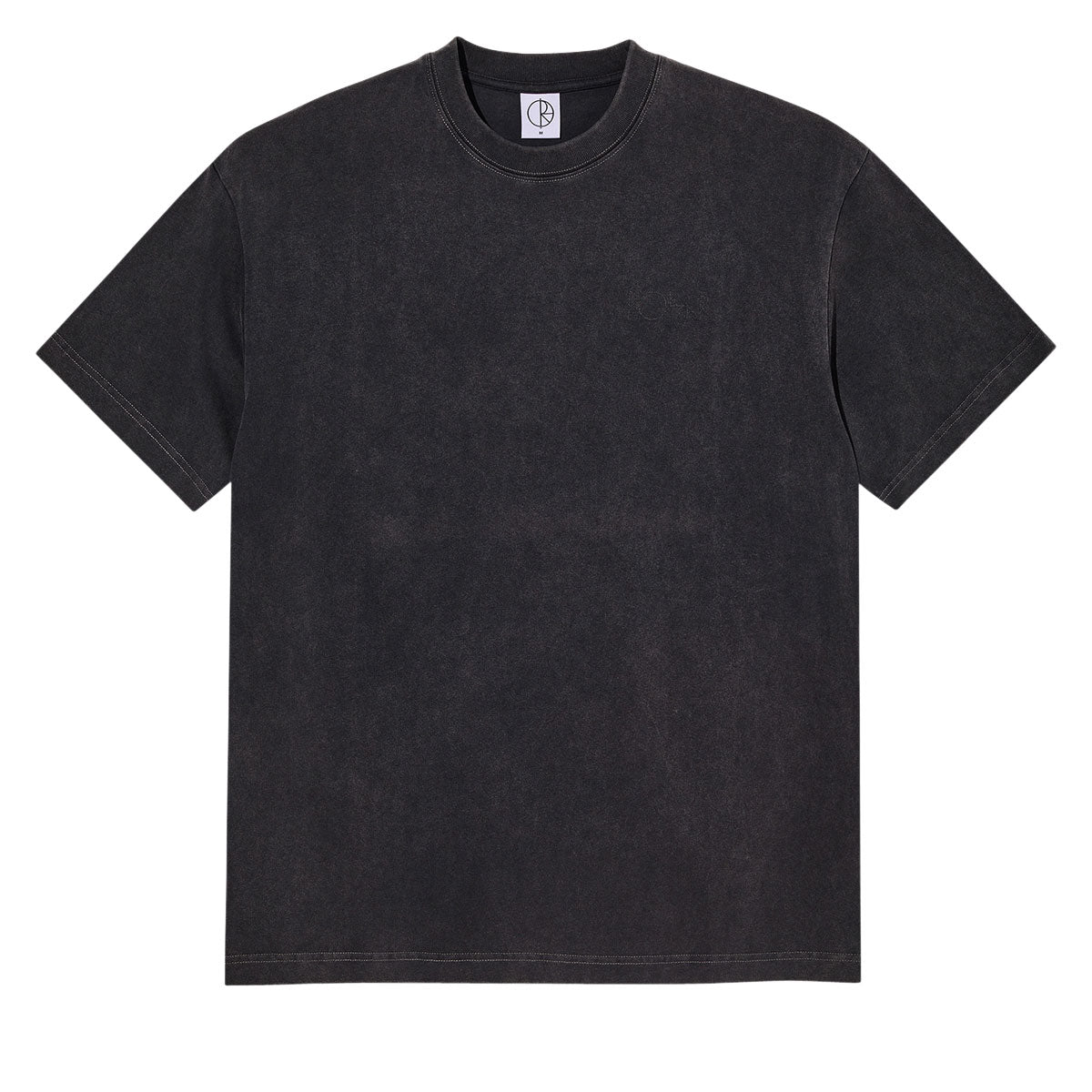Polar Stroke Logo Contrast T-Shirt - Silver Black/Black