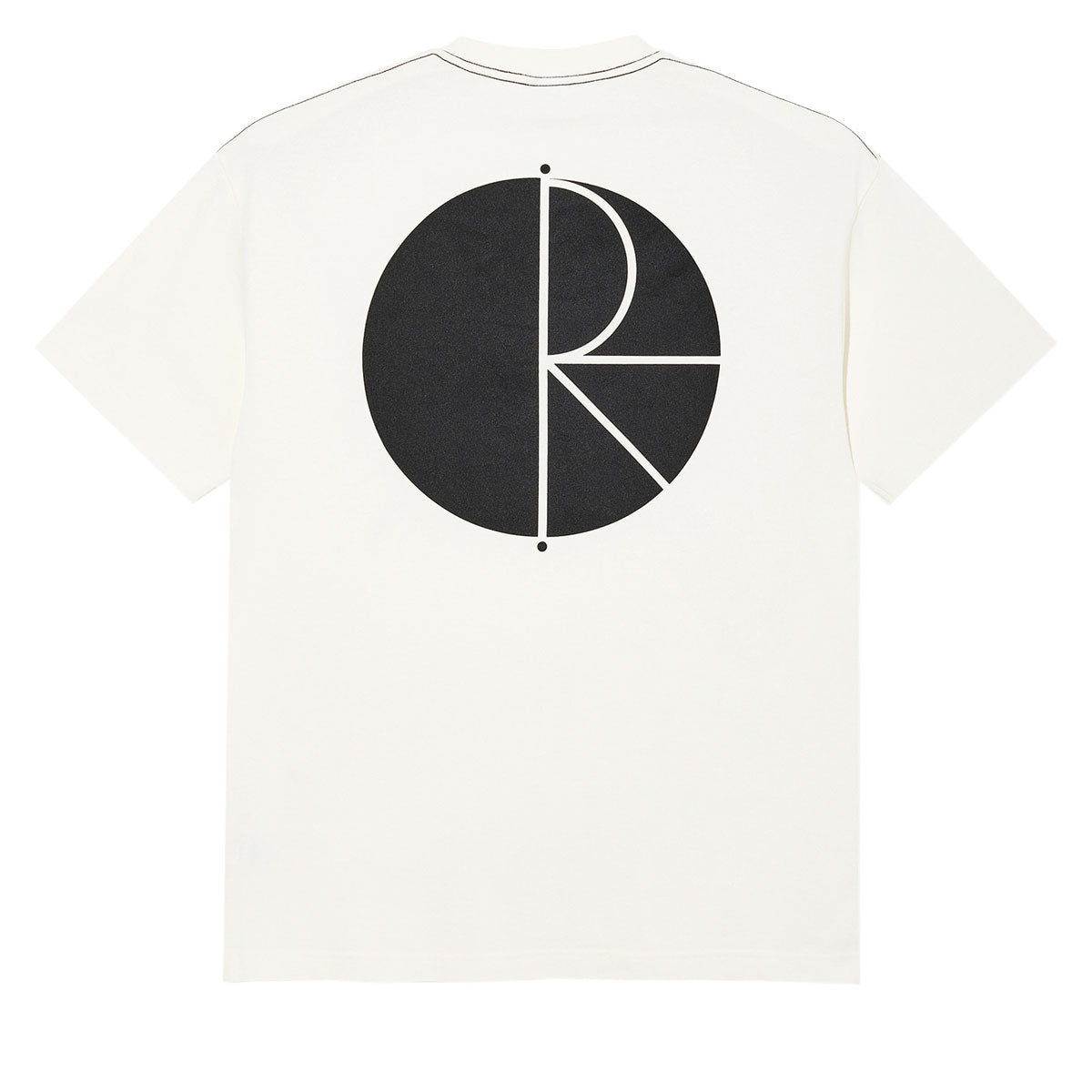 Polar Fill Logo Contrast T-Shirt - Ivory/Black