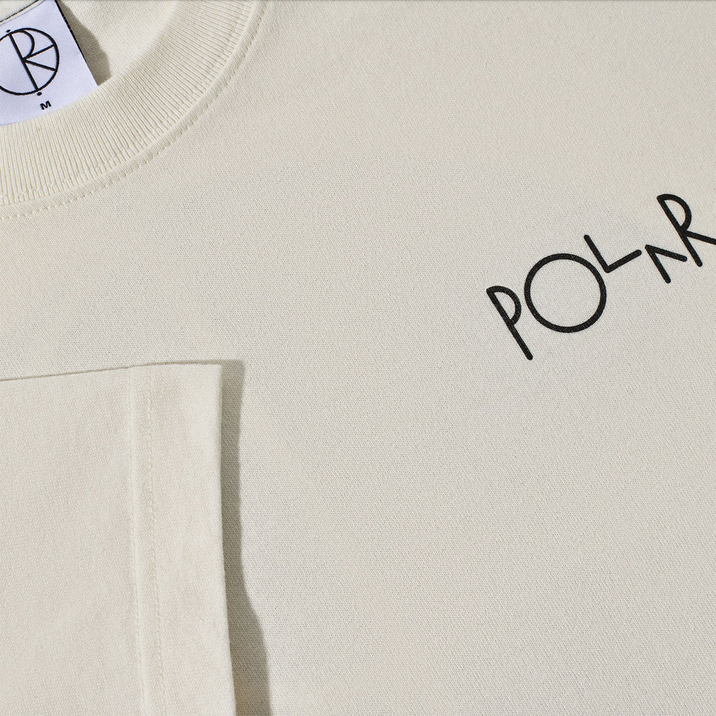 Polar Fill Logo Contrast T-Shirt - Ivory/Black