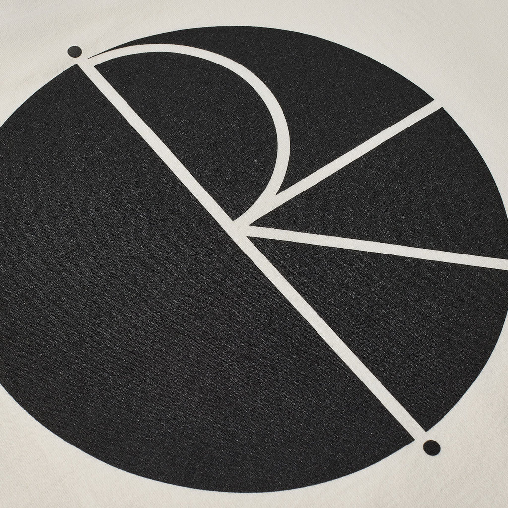 Polar Fill Logo Contrast T-Shirt - Ivory/Black