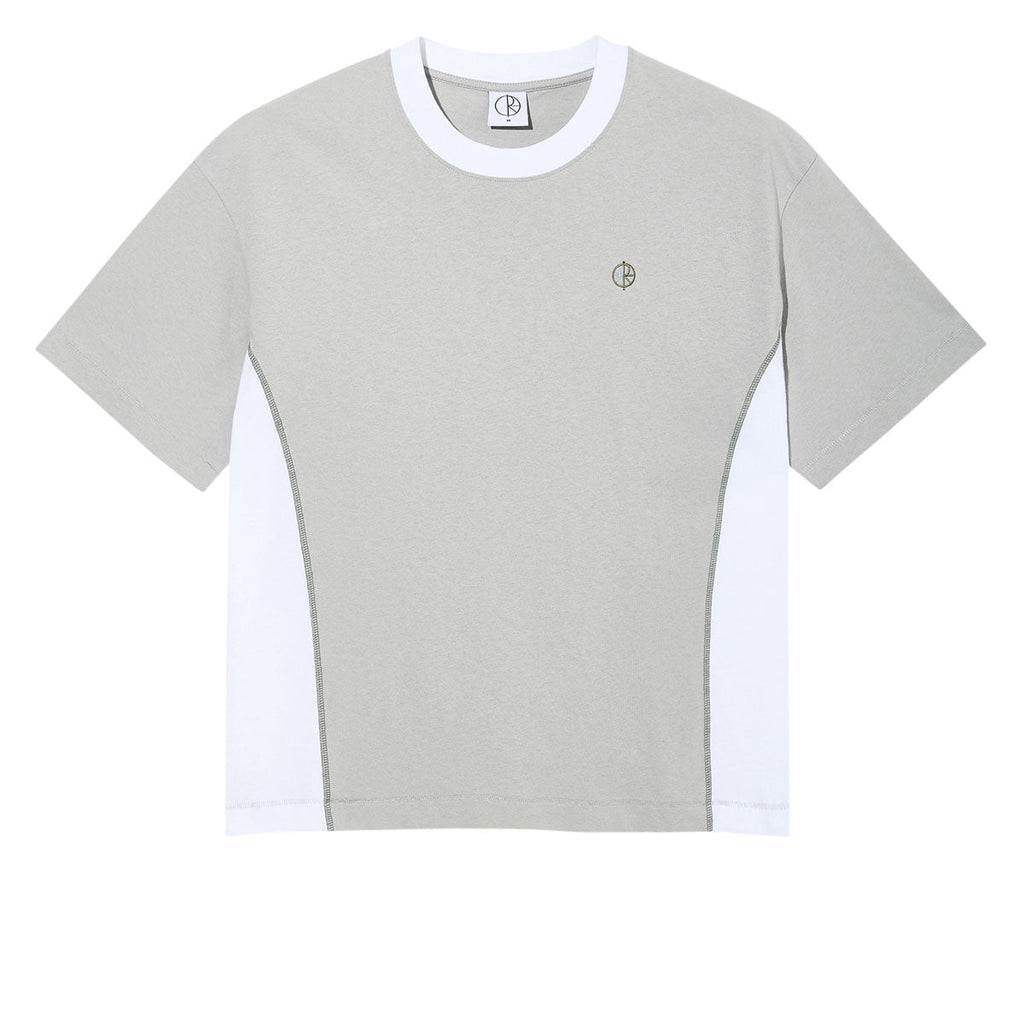 Polar Surf Panel T-Shirt - Silver/White