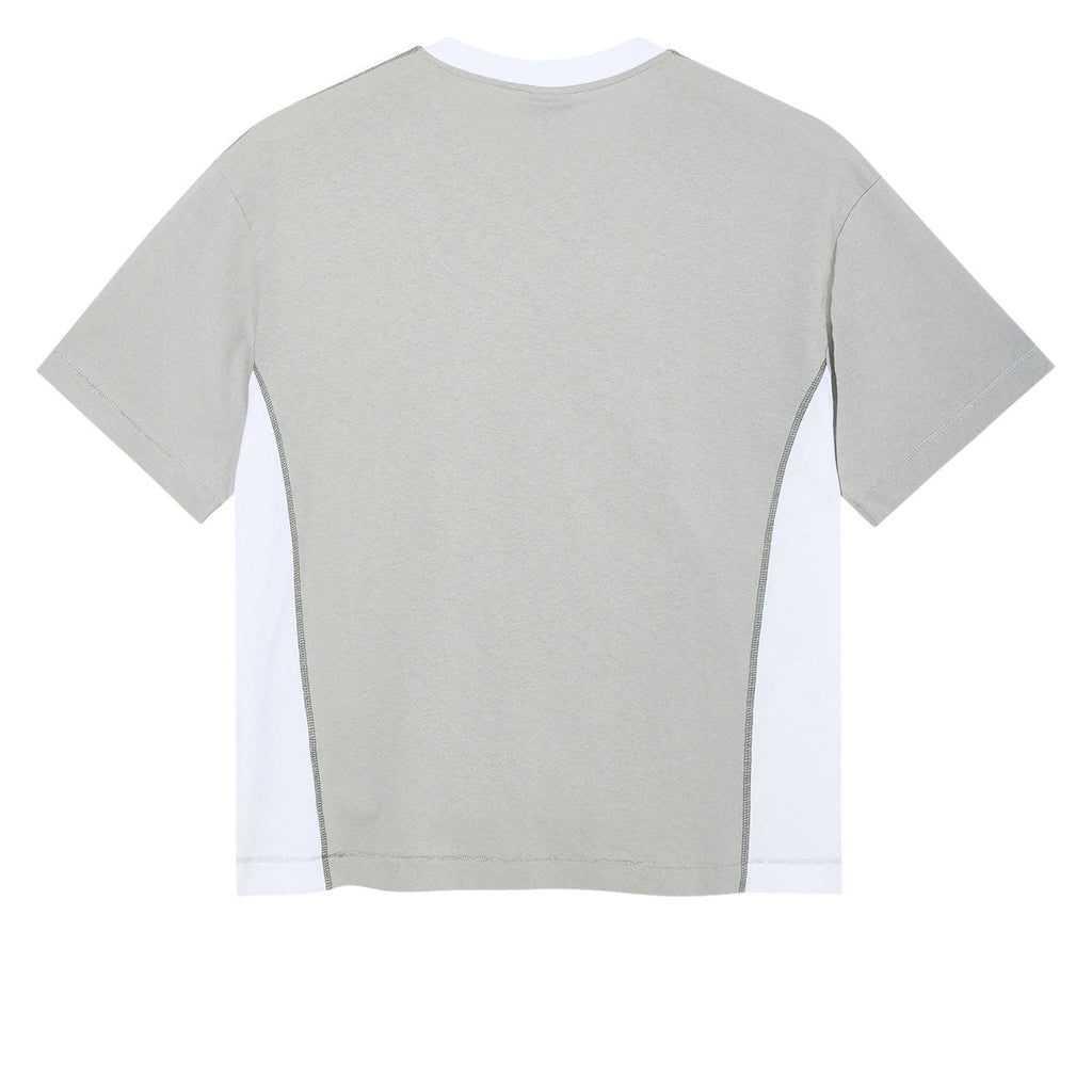 Polar Surf Panel T-Shirt - Silver/White