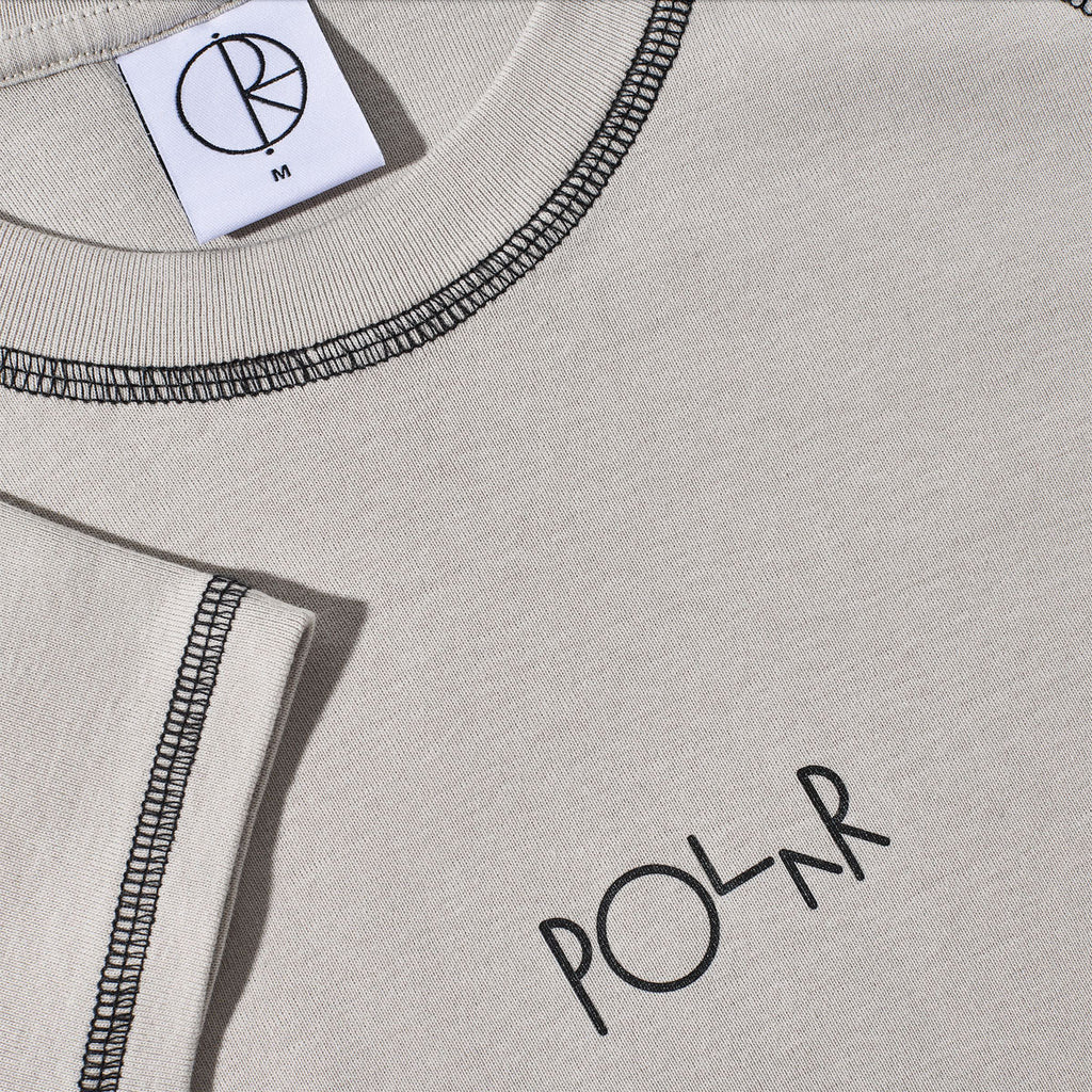 Polar Womens Script Logo Baby T-Shirt - Grey/Black