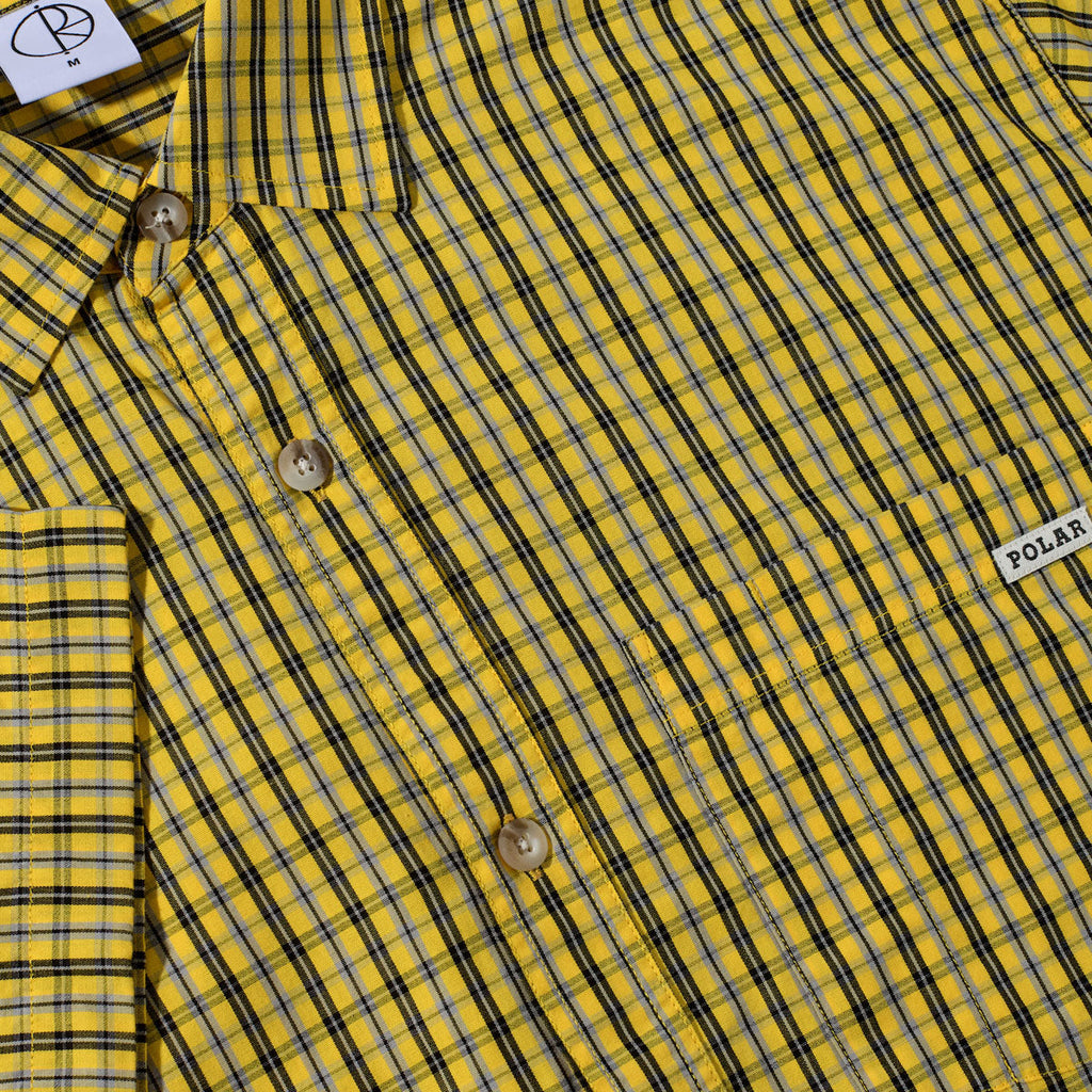 Polar Mitchell Shirt - Lemon/Black