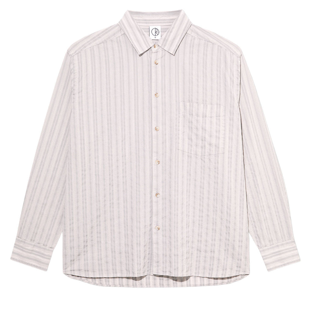 Polar Bart Long Sleeve Shirt - Grey Stripe