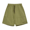 Polar Cotton Hike Shorts - Olive Check