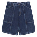 Polar Jiro Shorts - Dark Blue/White Stitching