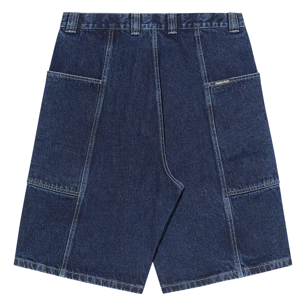 Polar Jiro Shorts - Dark Blue/White Stitching