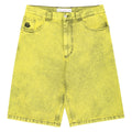 Polar Angel Child Big Boy Shorts - Lemon Black