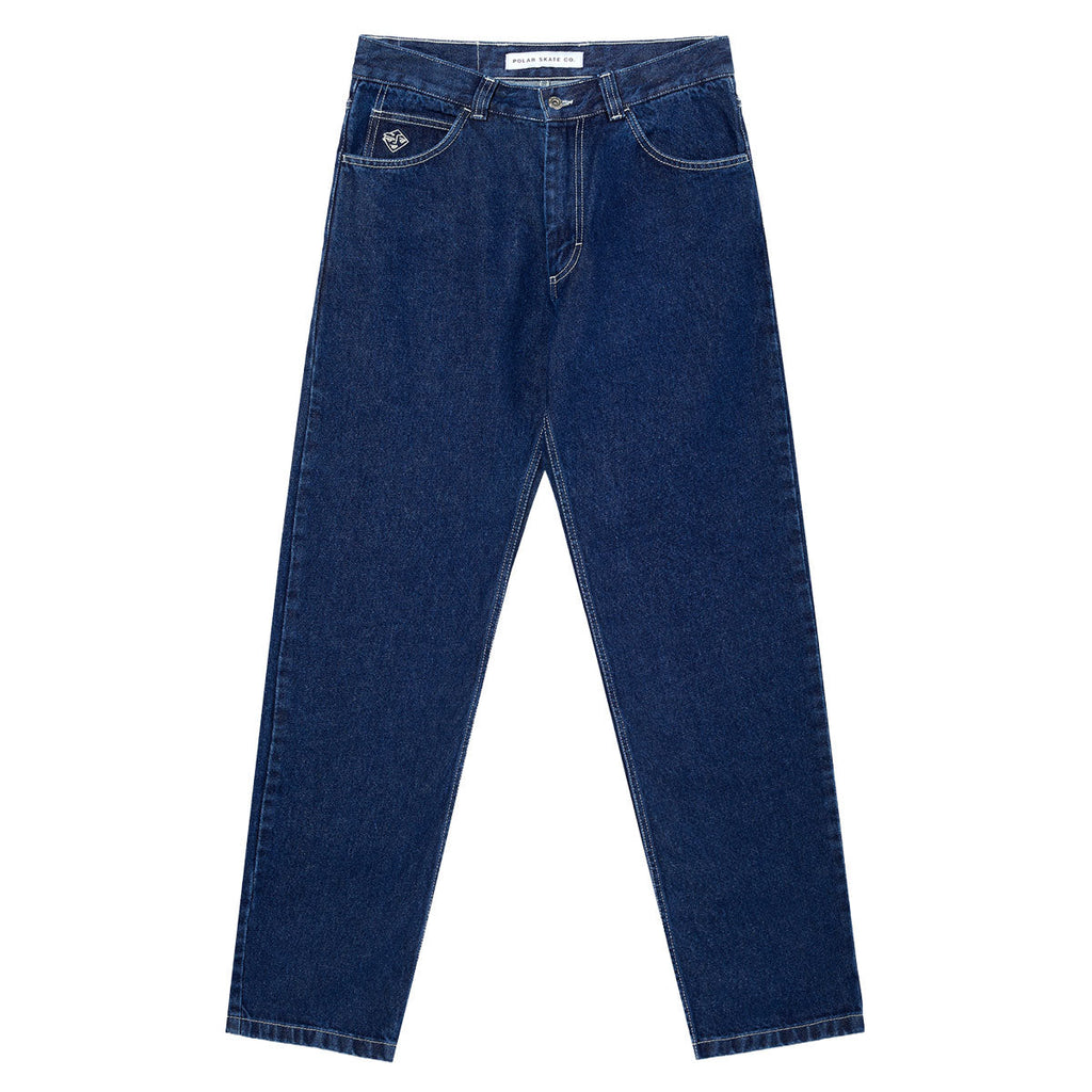 Polar 89! Denim Jeans - Dark Blue/White Stitching