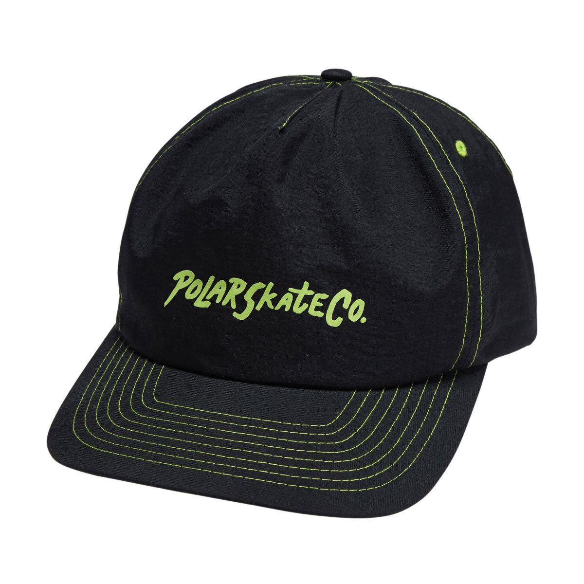 Polar Earl Hat - Black/Lime
