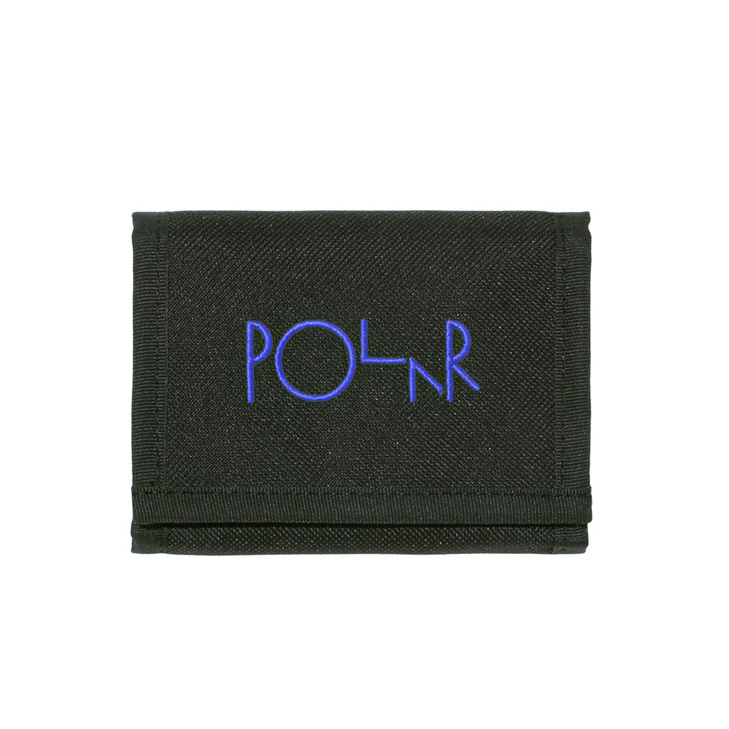 Polar Script Logo Key Wallet - Black/Blue