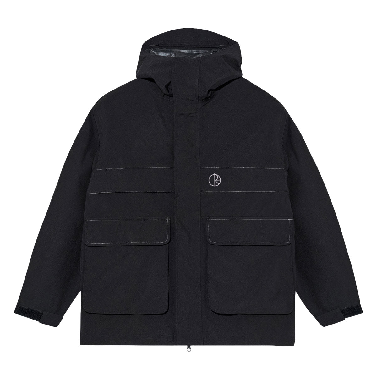 Polar Cargo Shell Jacket - Black/Silver