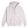 Polar Waffle Zip Hoodie - Pale Taupe